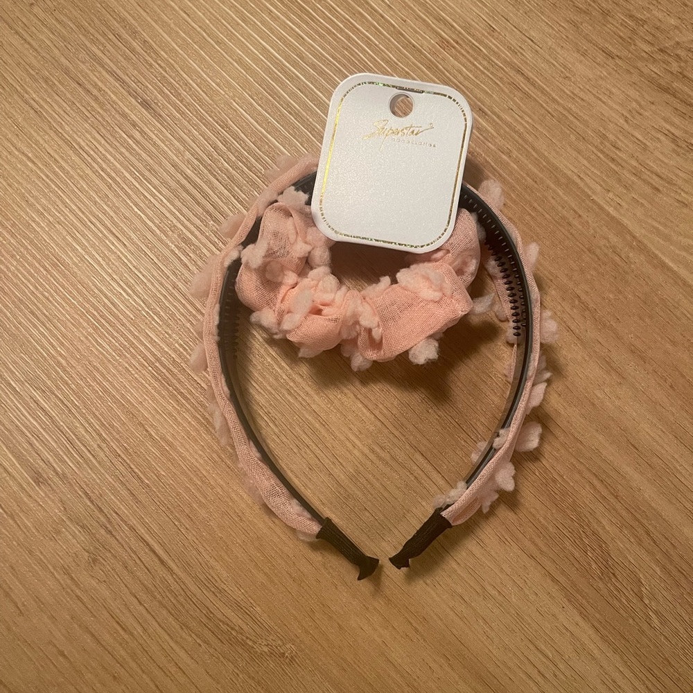 Peach Headband Set